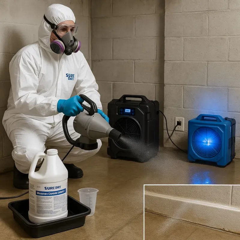 Sanitization and Odor Removal process in Browns Point, WA