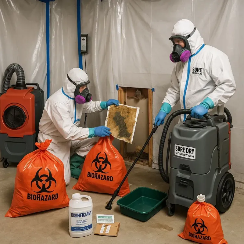 Contaminated Water Handling Protocols process in Browns Point, WA