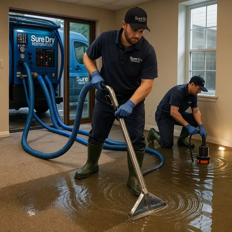 Water Extraction and Removal process in Browns Point, WA